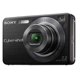 【中古】SONY デジタルカメラ Cyber-Shot(サイバーショット) (720万画素/光学x4/デジタルx8/ブラック) DSC-W120 B|スカーレット2021