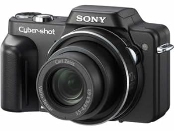 【中古】SONY デジタル写真器 Cyber-Shot(サイバーショット) H10 (810万絵素/光学x10/デジタルx20/黒いこと) DSC-H10 B