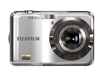 【中古】［人並み外れたに好いたらしい］FUJIFILM デジタル写真機 FinePix AX250 しろがね色 FX-AX250 S