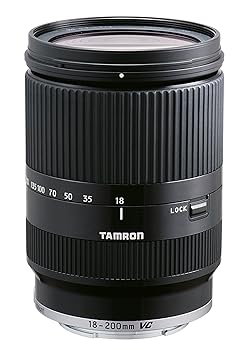 【中古】TAMRON 高倍率望遠レンズ 18-200粍 F3.5-6.3 DiIII VC ソニーEマウント用 鏡鑑レスカメラ NEX専用 黒いこと B011SE-黒いこと カメラ・ビデオカメラ・光学機器-カメラ用交換レンズ