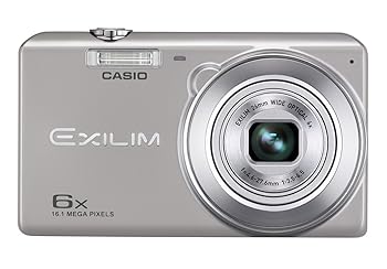 【中古】［非常に良い］CASIO デジタルカメラ EXILIM 1610万画素 6倍 シルバー EX-ZS20SR 28,475円