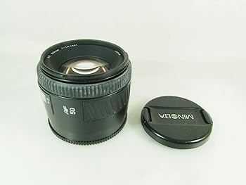 【中古】［非常に良い］Minolta AF レンズ 50mm F1.4 New