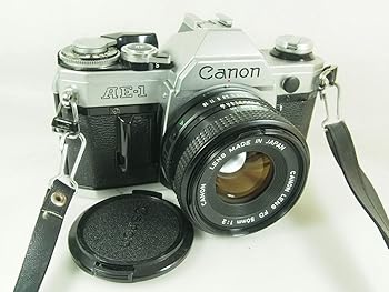 【中古】canon AE-1 NewFD50粍 F2付き添い人