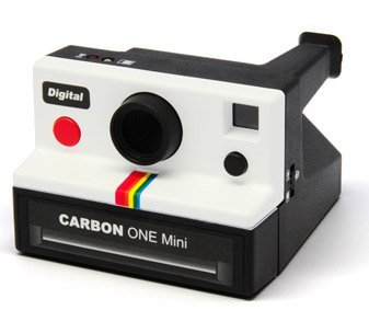 【中古】Carbon Oneレトロミニデジタルカメラホワイト。