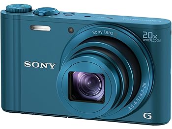【中古】サイバーショット DSC-WX300(L) ブルー|スカーレット2021
