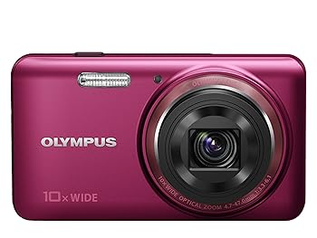 【中古】［非常に良い］OLYMPUS STYLUS VH-520 レッド(量販店モデル)｜スカーレット2021