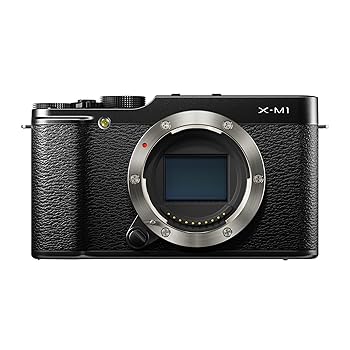 【中古】FUJIFILM ミラーレス一眼カメラ X-M1 ボディ 1630万画素APS-C ブラック F FX-X-M1B