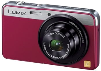 【中古】［非常に良い］パナソニック デジタルカメラ ルミックス XS3 光学5倍 レッド DMC-XS3-R