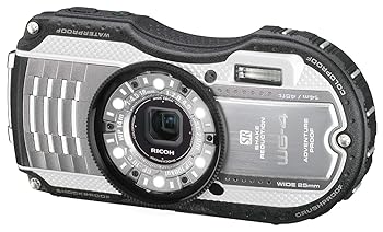 【中古】［非常に良い］RICOH 防水デジタルカメラ RICOH WG-4 シルバー 防水14m耐ショック2.0m耐寒-10度 RICOH WG-4SL 08573