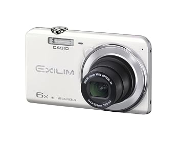 【中古】［非常に良い］CASIOデジタルカメラ EXILIM EX-Z770 ホワイト EX-Z770 WE