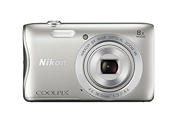 【中古】Nikon デジタルカメラ COOLPIX S3700 シルバー 光学8倍ズーム 2005万画素 S3700SL