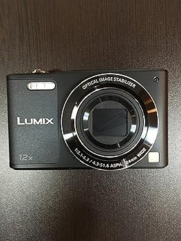 【中古】［人並み外れたに似つかわしい］パナソニック デジタル写真機 ルミックス SZ10 光学12倍 黒いこと DMC-SZ10-K