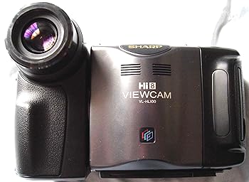 【中古】［非常に良い］シャープ VL-HL100 3CCD 8mmビデオカメラ (8mmビデオデッキ) VideoHi8 / Video8 液晶ビューカム