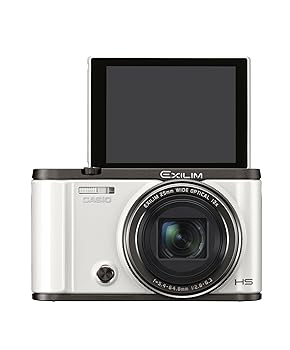 【中古】CASIO デジタル写真機 EXILIM EX-ZR3000WE 自分自身撮りチルト液晶 オートトランスファー役立つこと積み上げる EXZR3000 白いこと