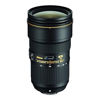 【中古】［人並み外れたに好いたらしい］Nikon(ニコン) AF-S FX NIKKOR 24-70粍 f/2.8E ED VR(手ブレ手を加える) 望遠レンズ オート興味の中心 Nikon DSLR写真機用