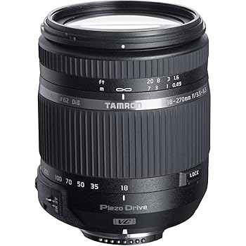 【中古】［非常に良い］TAMRON 高倍率ズームレンズ 18-270mm F3.5-6.3 DiII VC PZD TS キヤノン用 APS-C専用 B008TSE