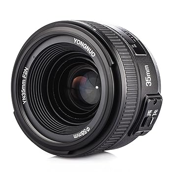 【中古】YONGNUO Nikon YN35mm F2N 単焦点レンズ ニコン Fマウント フルサイズ対応 広角 標準レンズD5系列、D4系列、D850、D810系列、D800系列、D750系列｜スカーレット2021