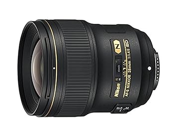 【中古】Nikon AF-S NIKKOR 28mm f/1.4E ED f/1.4-16 固定ズームカメラレンズ ブラック|スカーレット2021