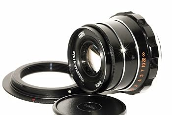 【中古】［人並み外れたに好いたらしい］Industar-61 L/D 2.8/55 粍 Leica screw M39 Zorki FED RF Russian Lens ロシア帝国語水晶体 + adapter M42 Canon EOS カメラ用交換レンズ-TV・オーディオ・カメラ-カメラ・ビデオカメラ・光学機器