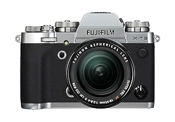 【中古】富士フイルム(FUJIFILM) 銀鏡受け答え一眼写真機 X-T3水晶体一揃いの道具 しろがね色 X-T3LK-S