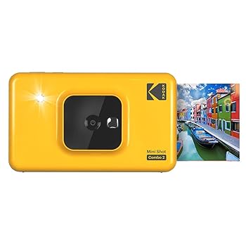 【中古】［人並み外れたに好いたらしい］Kodak Mini Shot Combo 2 - C210、黄色
