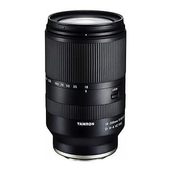 【中古】Tamron 18-300mm F/3.5-6.3 Di III-A VC VXD レンズ Sony E APS-C ミラーレスカメラ用 (ブラック)