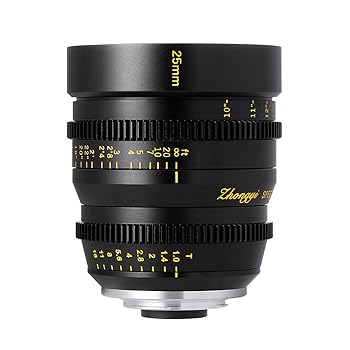 【中古】［非常に良い］中一光学 SPEEDMASTER CINEMA 25mm T1.0 マイクロフォーサーズ用