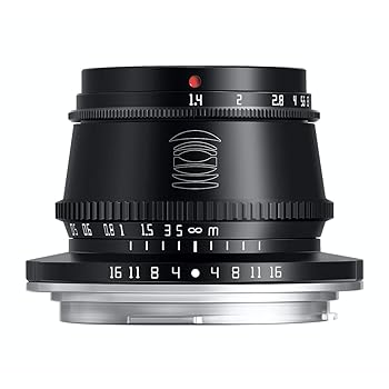 【中古】TTArtisan 35mm f/1.4 C RFマウント APS-C ブラック 銘匠光学