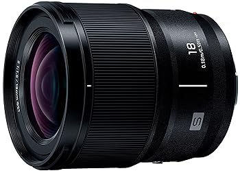 【中古】パナソニック(Panasonic) Panasonic LUMIX フルサイズミラーレス一眼カメラ 大口径超広角単焦点レンズ S-S18