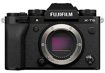 【中古】［人並み外れたに似つかわしい］富士フイルム(FUJIFILM) 銀鏡受け答え一眼写真機 X-T5上半身 黒いこと F X-T5-B