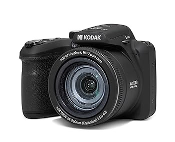 【中古】PIXPRO KODAK(コダック) コンパクトデジタルカメラ 40倍光学ズーム 2068万画素 24mm（広角） ブラック AZ405BK-AMZ