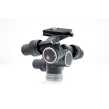 【中古】［非常に良い］マンフロット(Manfrotto) ギア付きプロ雲台 耐荷重7.5kg 精密な構図の微調整 重い機材も快適操作 アルミニウム製 405｜スカーレット2021