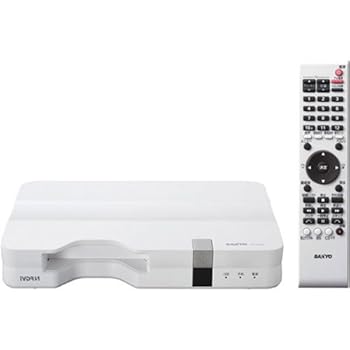 【中古】［人並み外れたに似つかわしい］SANYO レポック iVDR相応うデジタルラジオ受信機内蔵リコーダー IVR-S100M(W)