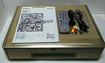 【中古】ビクター HR-X7 S-VHSビデオデッキ｜スカーレット2021