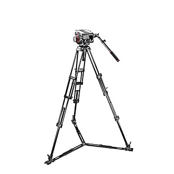 【中古】［人並み外れたに好いたらしい］マンフロット(Manfrotto) 映像媒体一揃いの道具 ツインGS手合い 509固定ディスク-545GBK