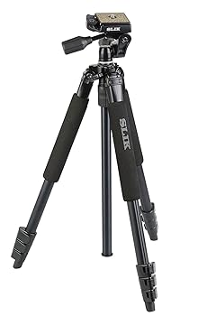 【中古】SLIK 三脚 スプリント PRO II 3WAY BK N 4段 旅行用三脚 106518
