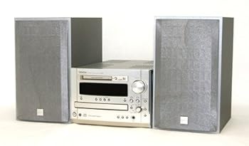 【中古】DENON デノン (デンオン)　D-ME33-S シルバー　CD/MD一体型システムコンポ　（CD/MDコンポ）（本体D-ME33とスピーカーSC-ME33のセット）