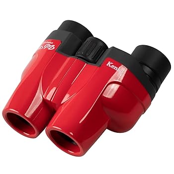 【中古】Kenko 小型望遠鏡 ultraVIEW M 10x25FMC 10倍 赤いこと UVM1025RD