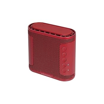 【中古】［非常に良い］オーディオテクニカ ワイヤレススピーカー Bluetooth レッド AT-SBS50BT RD