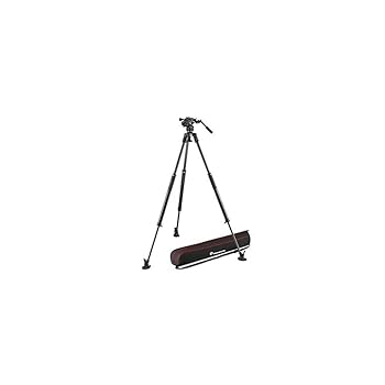 【中古】［非常に良い］Manfrotto ナイトロテック608ビデオ雲台+635FASTカーボン三脚 ブラック MVK608SNGFC｜スカーレット2021 170,280円