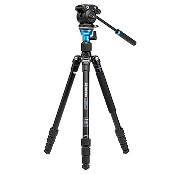 【中古】Benro Aero 2 PRO 軽銀製周遊映像媒体三脚 ツイストレッグロック レベリングコラム S2PRO映像媒体頭顱 (A1683TS2PRO)
