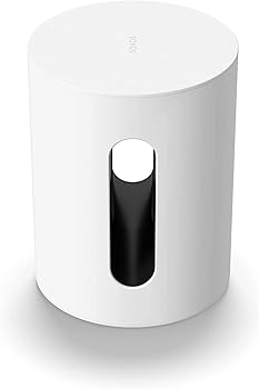 【中古】［人並み外れたに好いたらしい］Sonos ソノス 補欠選手 Sub Mini ミニ Subwoofer サブウーファー 失しゃあがる感あふれる音声 wifi相応う white 白いこと SUBM1JP1