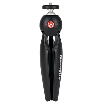 【中古】Manfrotto PIXI ミニアルミ卓上三脚 ブラック｜スカーレット2021 10,719円