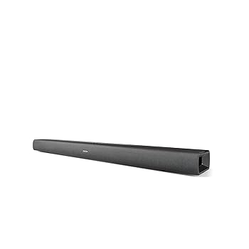 【中古】［非常に良い］デノン サウンドバー デュアルサブウーハー内蔵/Dolby Atmos/ 6スピーカーユニット搭載/テレビ用/HDMI 2.1ケーブル付属/eARC/Bluetooth対応/DHT-