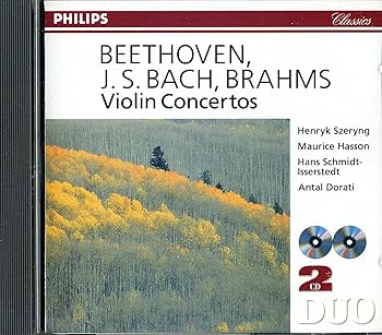 【中古】ベートーヴェン・バッハ・ブラームス:ヴァイオリン協奏曲集 8,479円
