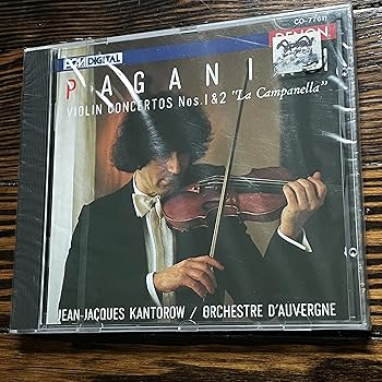 【中古】パガニーニ:ヴァイオリン協奏曲第1番・第2番