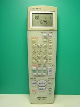 【中古】［非常に良い］シャープ ビデオリモコン GA016TEV1