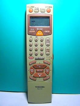 【中古】［人並み外れたに好いたらしい］東芝 映像媒体遠隔操作 RM-F10