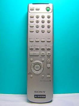 【中古】［非常に良い］ソニー AV SYSTEMリモコン RM-SS300J｜スカーレット2021