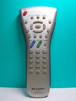 【中古】［非常に良い］シャープ LCDTVリモコン GA052WJSA